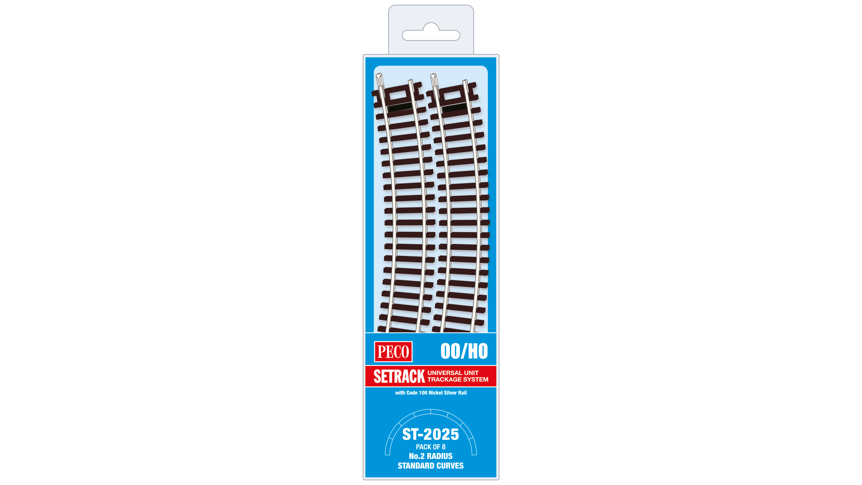 ST2025 Standardkurve, 2. Radius (Packung mit 8