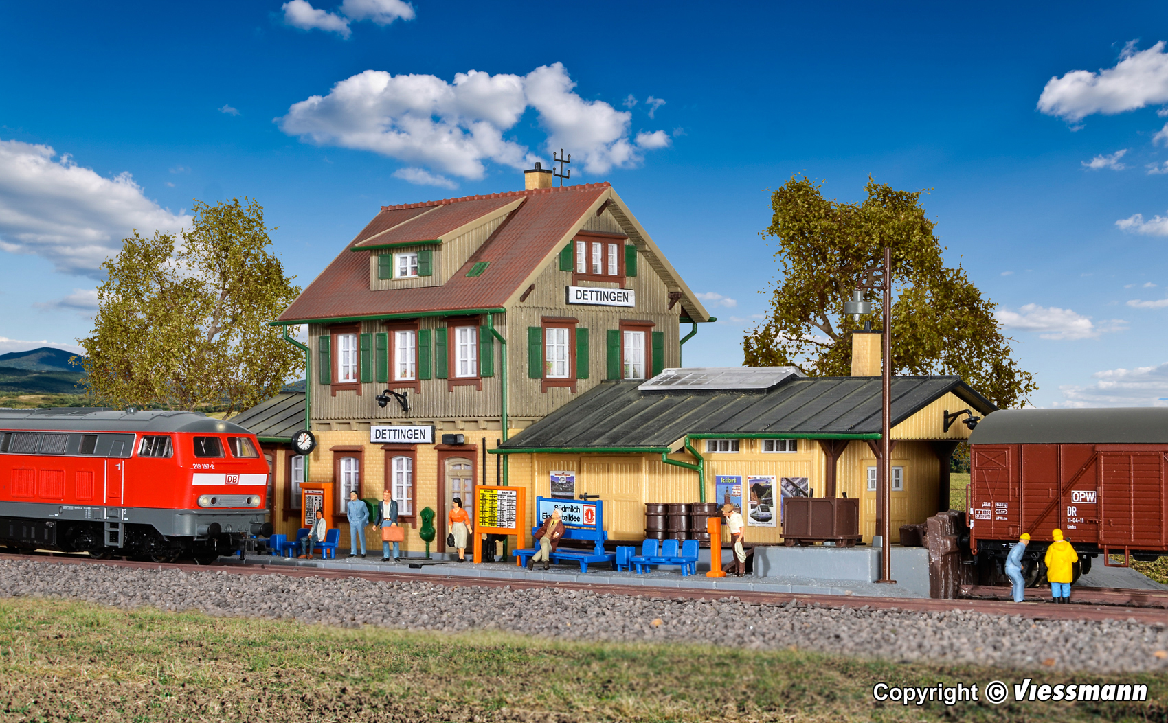 Kibri 39507 Bahnhof Dettingen