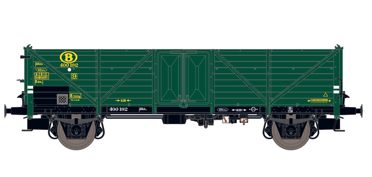 Exact-train 20358 SNCB offener Güterwagen Klagenfurt Ep.3