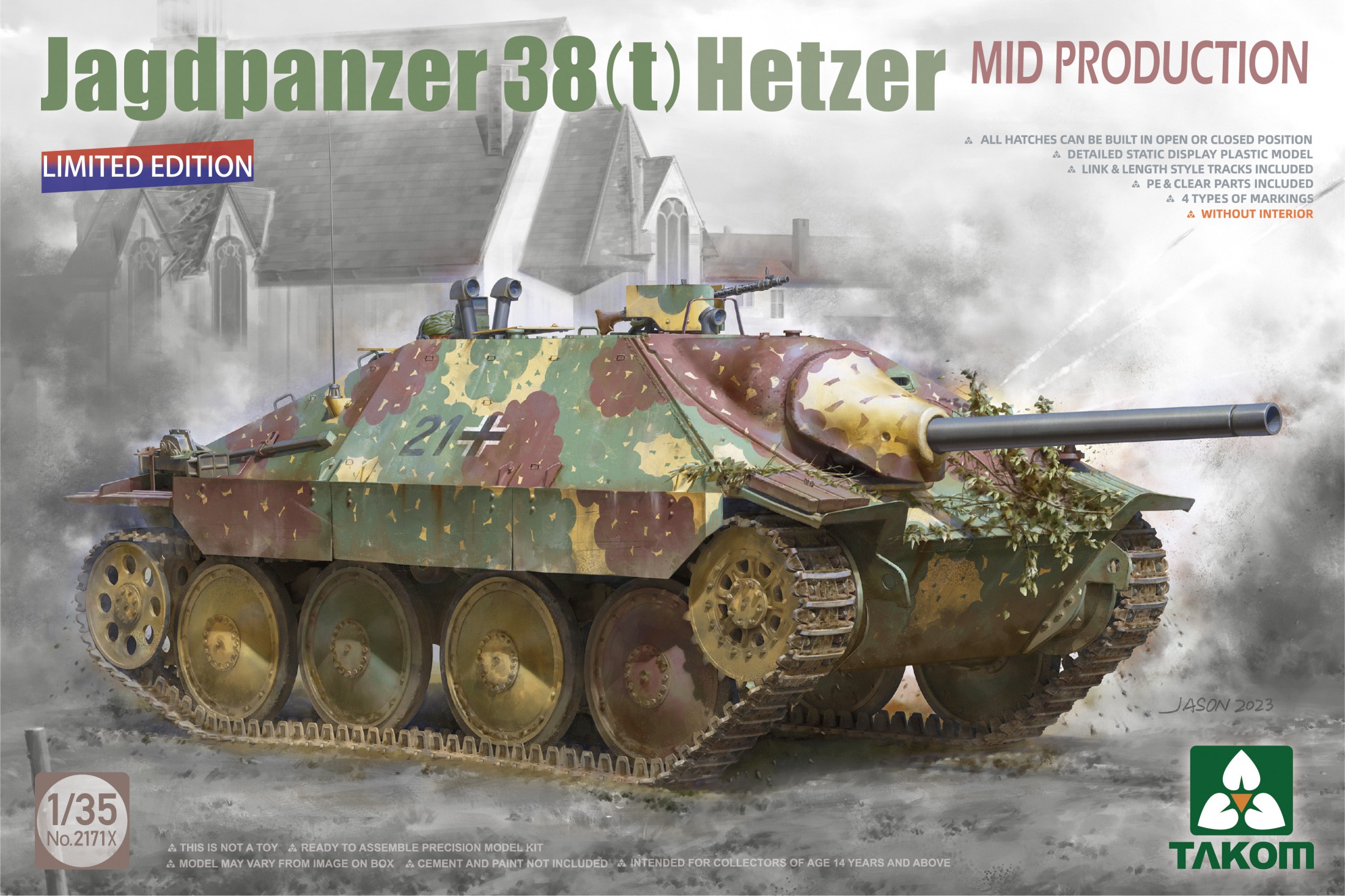 2171X Jagdpanzer 38(t) Hetzer Mid Production