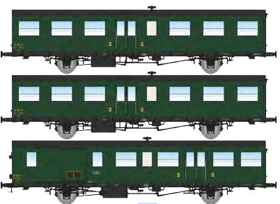 VB-540 SO Personenwagen-Set 3-tlg. Ep.3a