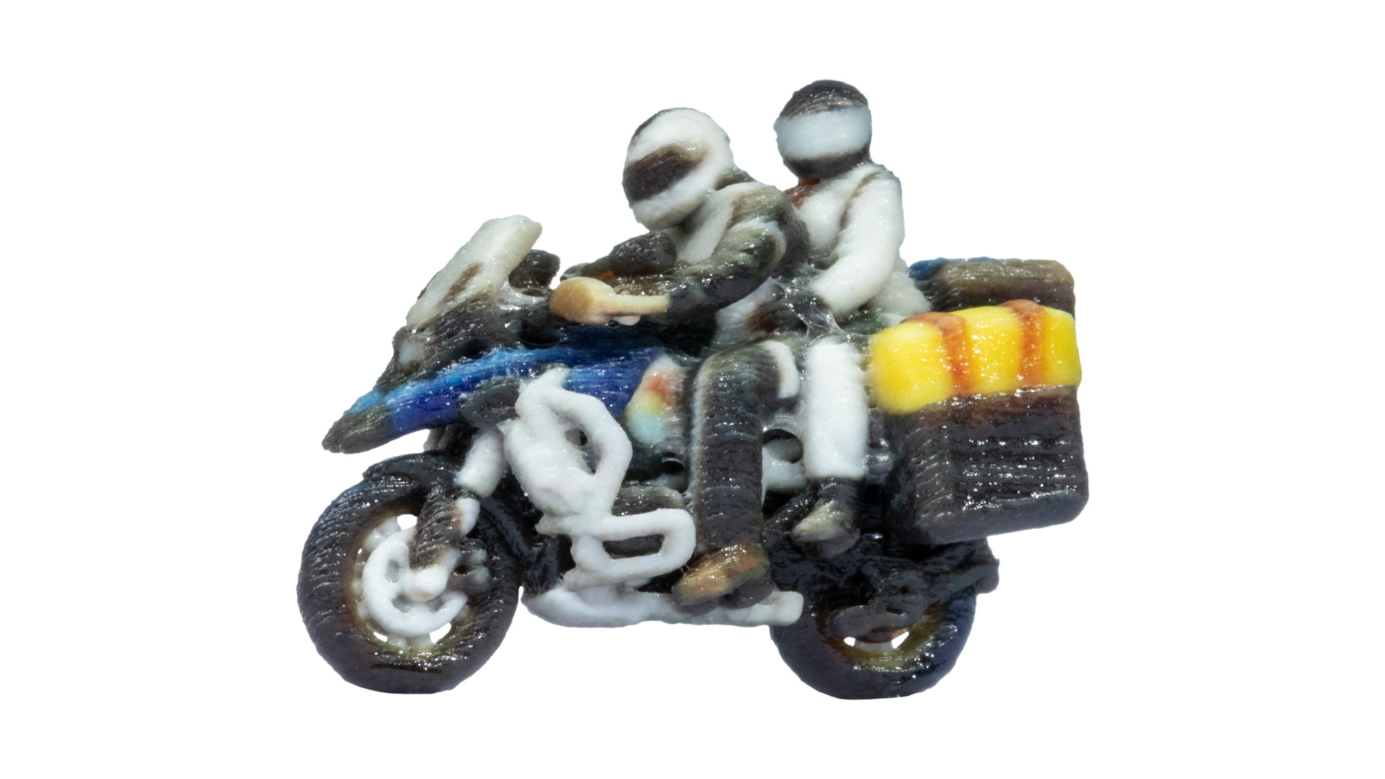 10900 Tourenmotorrad mit Sozia fahrend