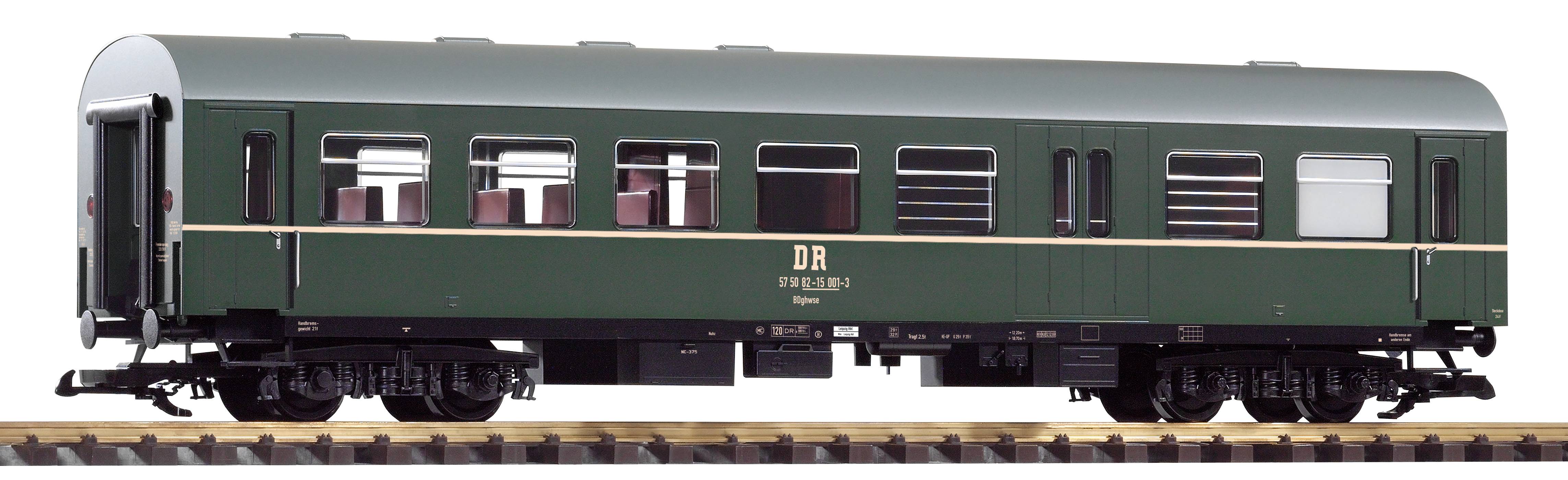 Piko 37656 DR Personenwagen 2.Kl./Gepäck Ep.3