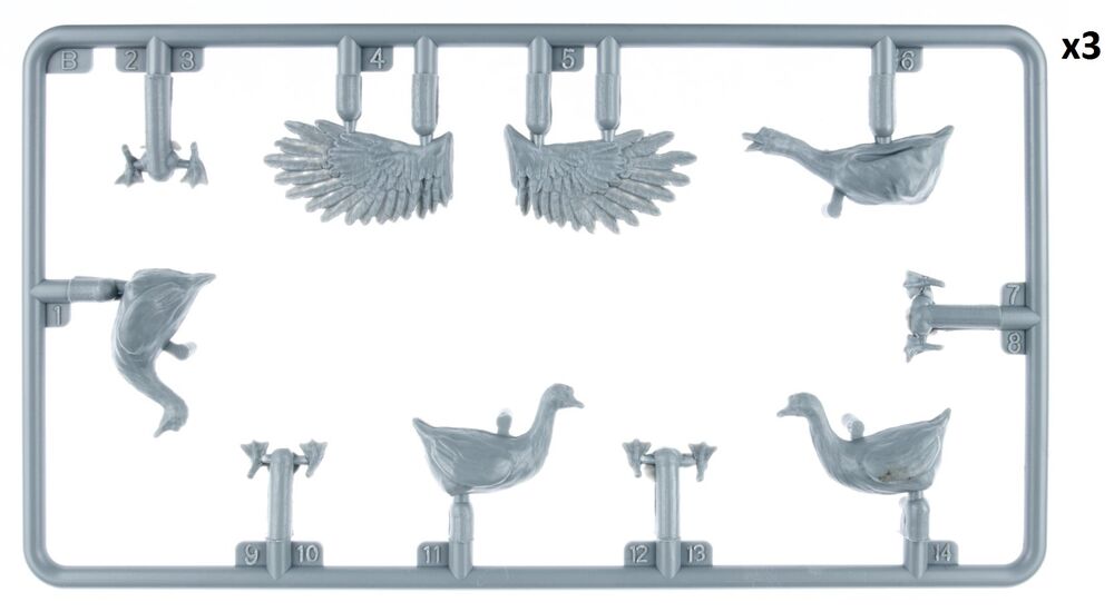 MiniArt 38114 Ducks & Geese - Enten & Gänse