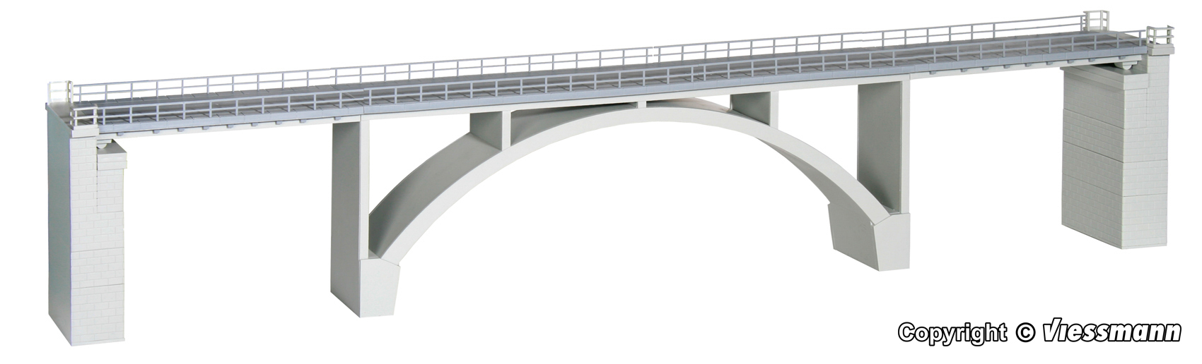 Kibri 39740 Spannbeton-Bogenbrücke, eingleisig