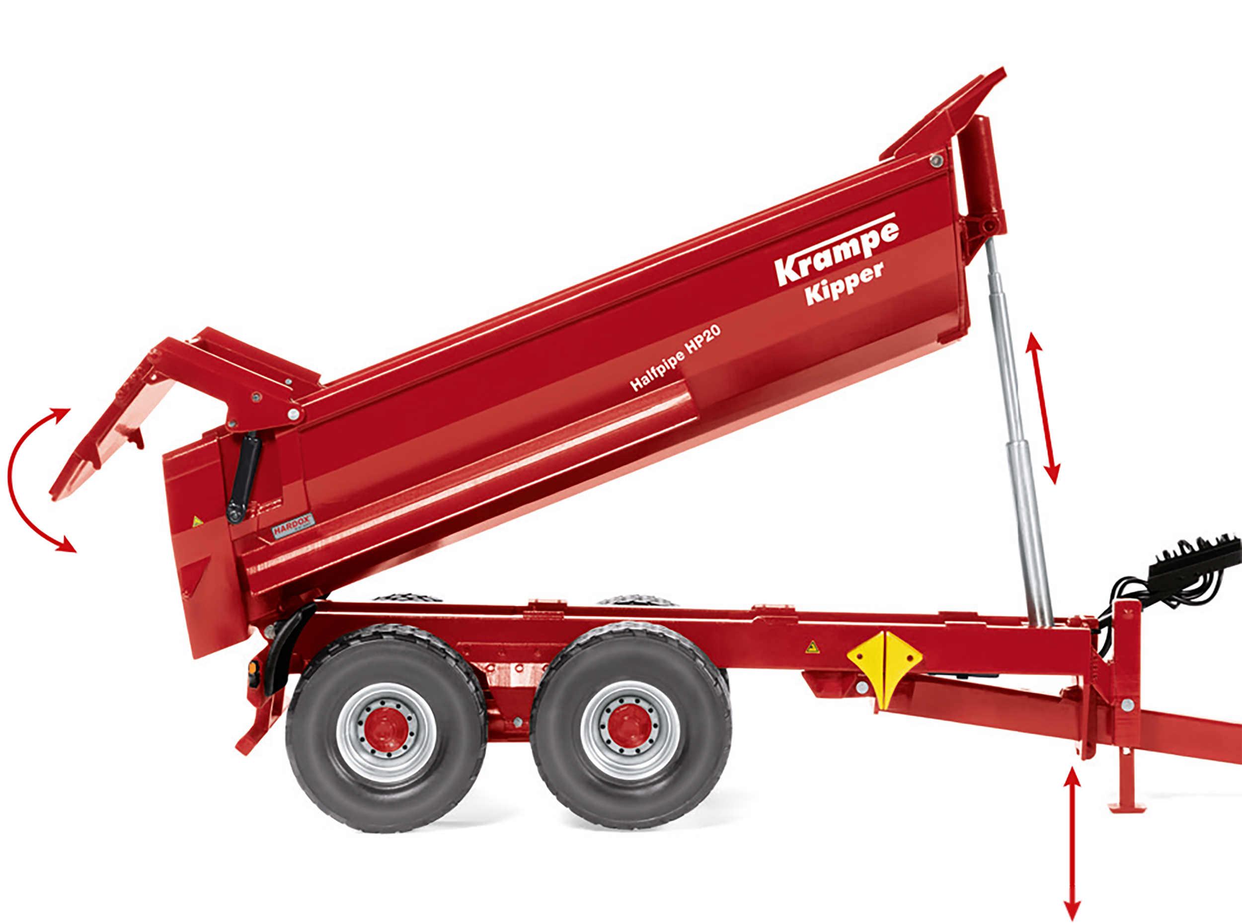 Wiking 077854 Krampe Tadem-Halbrundmulde Halfpipe