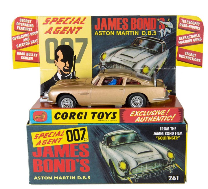 CD54321015 (No.261) Aston Martin DB5 James Bond