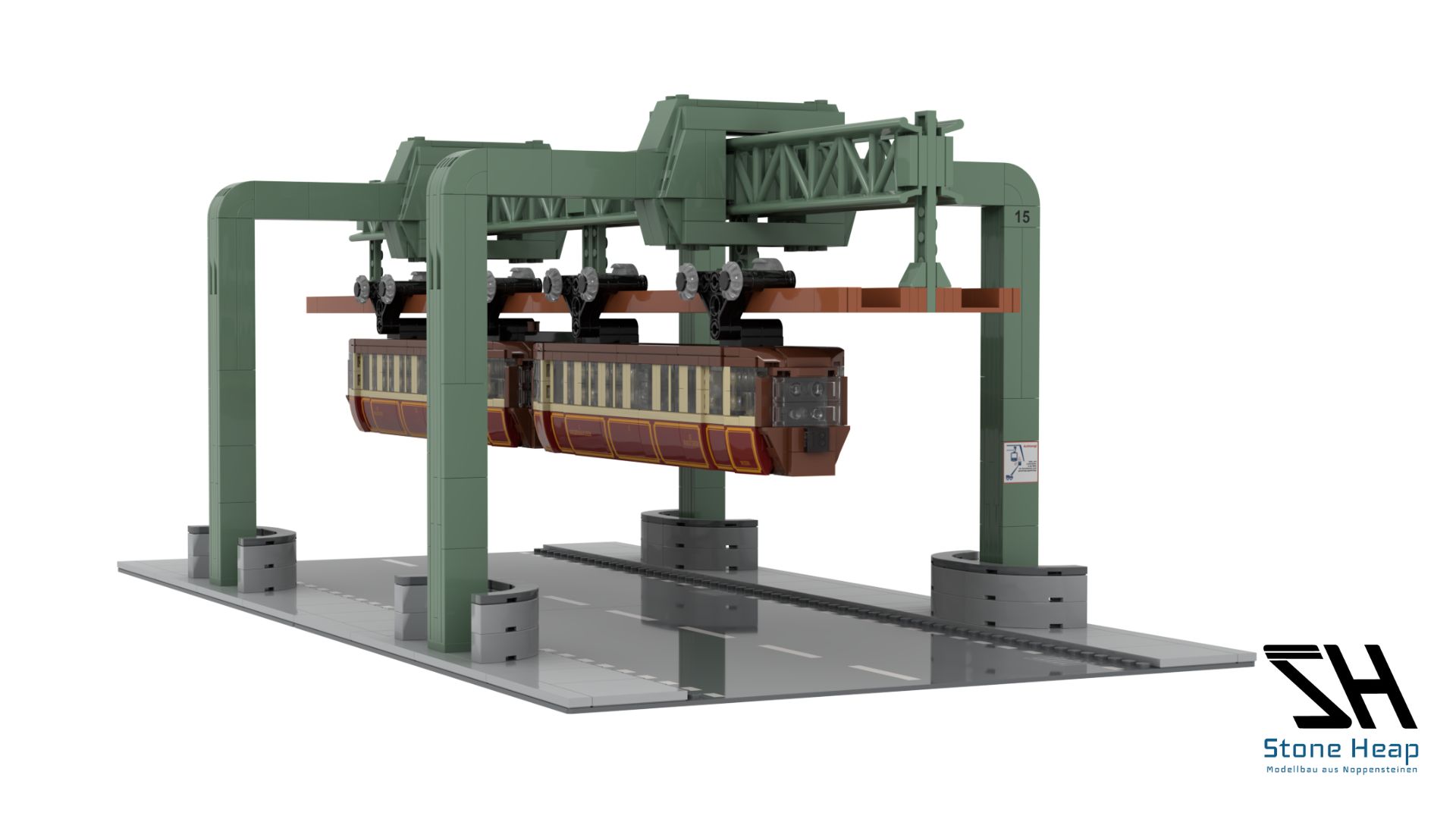 SH-8008 WU Schwebebahn Kaiserwagen