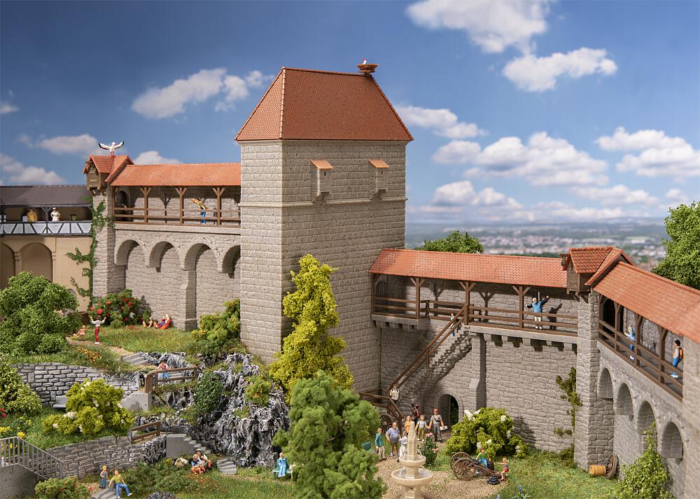 130691 Altstadtmauer-Set Schildmauer