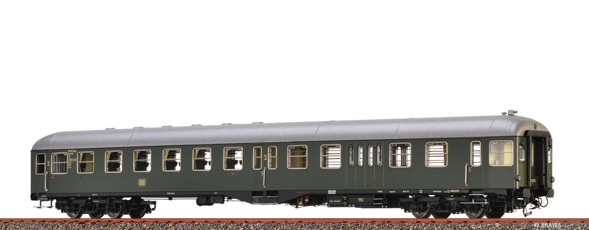 58027 DB Eilzugsteuerwagen 2.Kl./Gep. Ep.3 AC