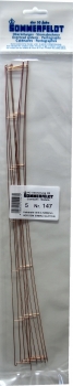 147 Fahrdraht verkupfert 0,7 x 360 mm