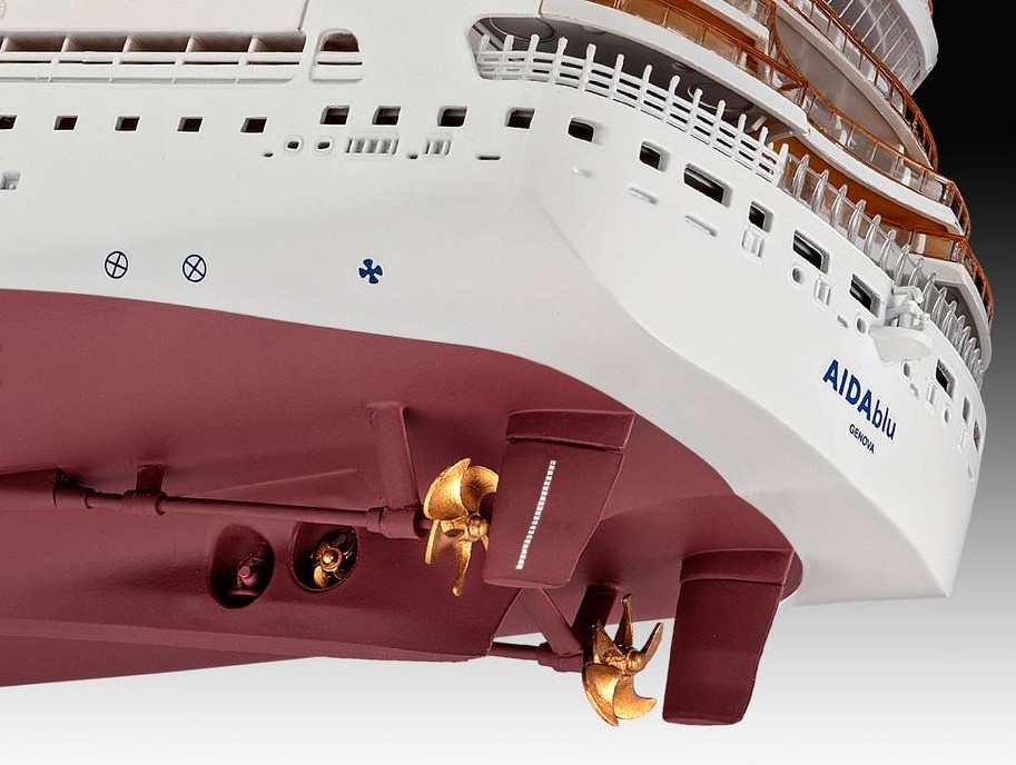 Revell 05230 Cruiser Ship AIDAblu, AIDAsol, AIDAmar