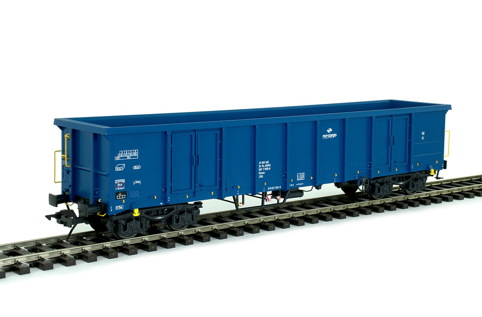 Lenz 42142-10 PKP Hochbordwagen Eanos - blau