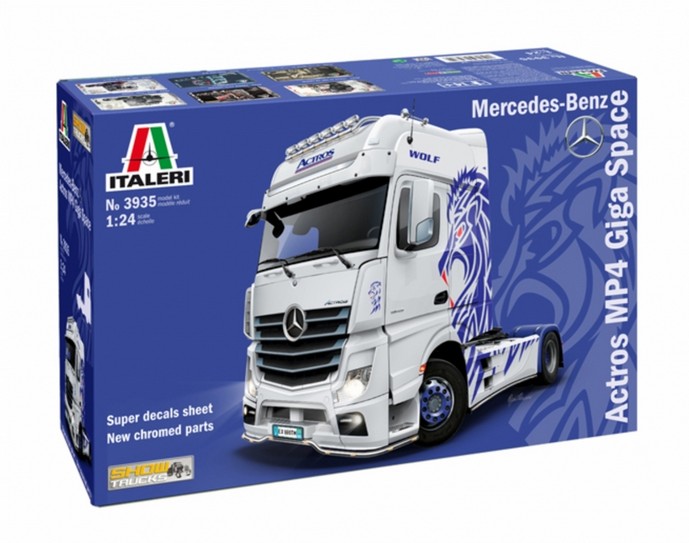 Italeri 3935 MB Actros MP4 Show GigaSpace