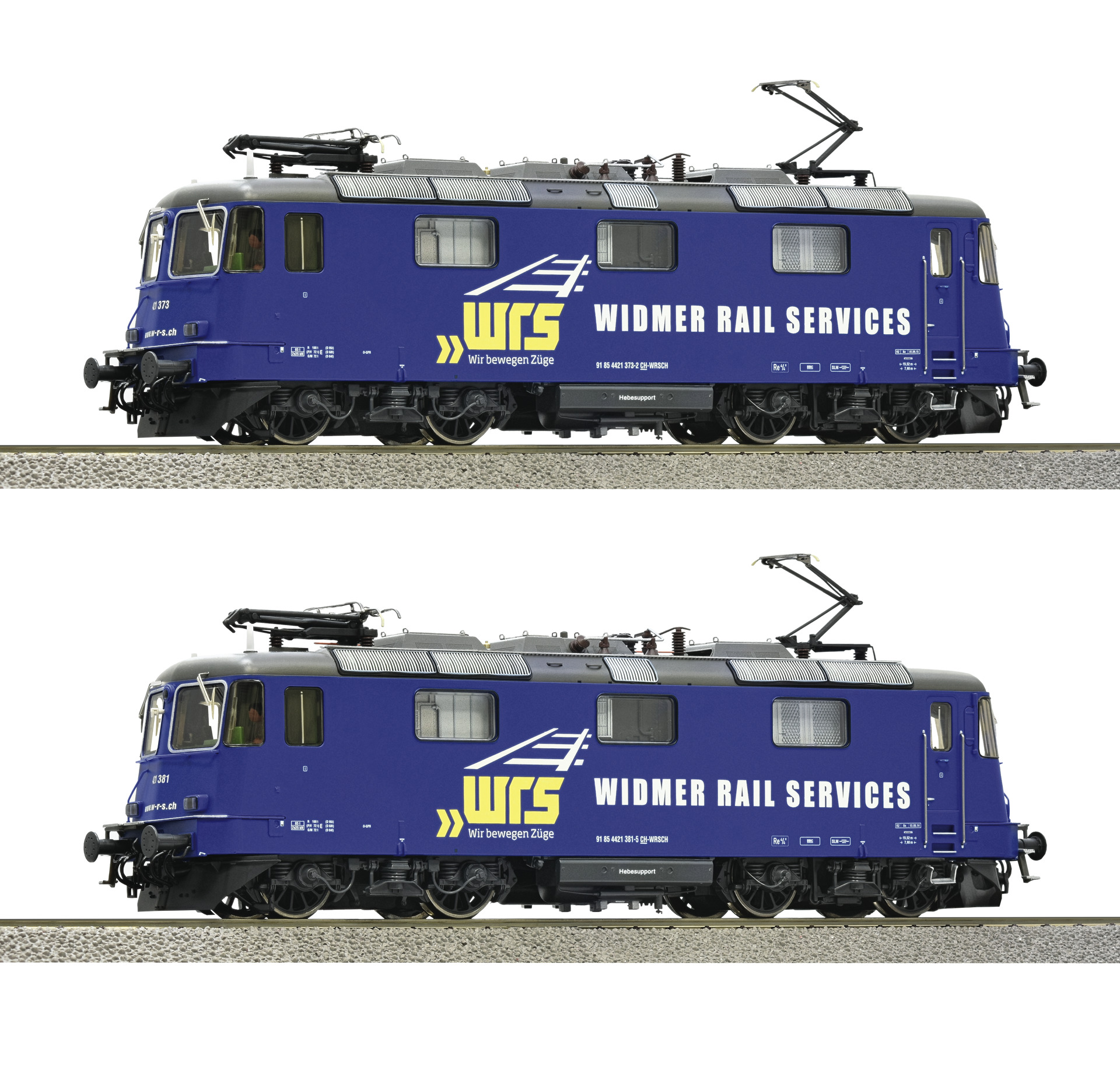 7510045 WRS 2-tlg. Set: E-Lok 421 373 + 383 Ep.6