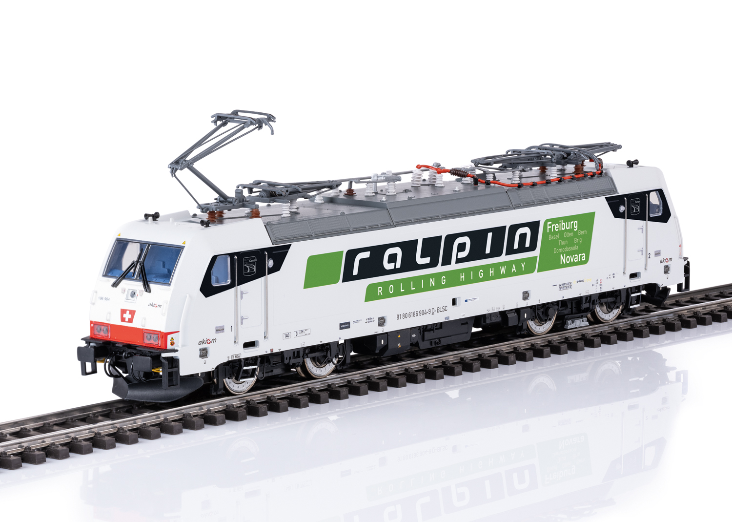 25801 SBB Cargo ralpin E-Lok BR 186 904-9 Ep.6