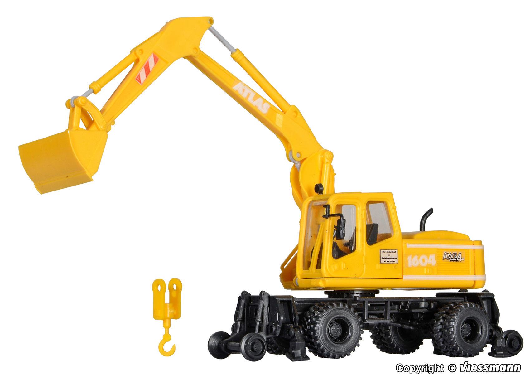 Kibri 16312 Atlas Zweiwege Bagger Gleisbau