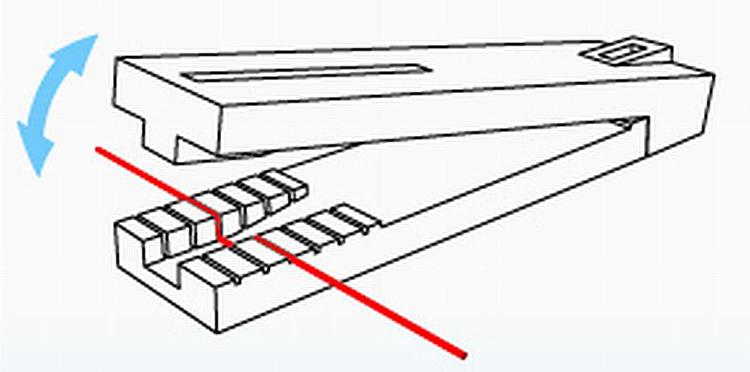 Master Tools 09921 Biegewerkzeug von Geländerstange