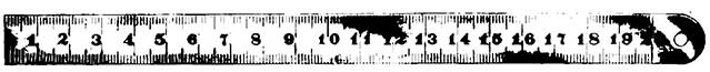 2352 Stahllineal, 200 mm