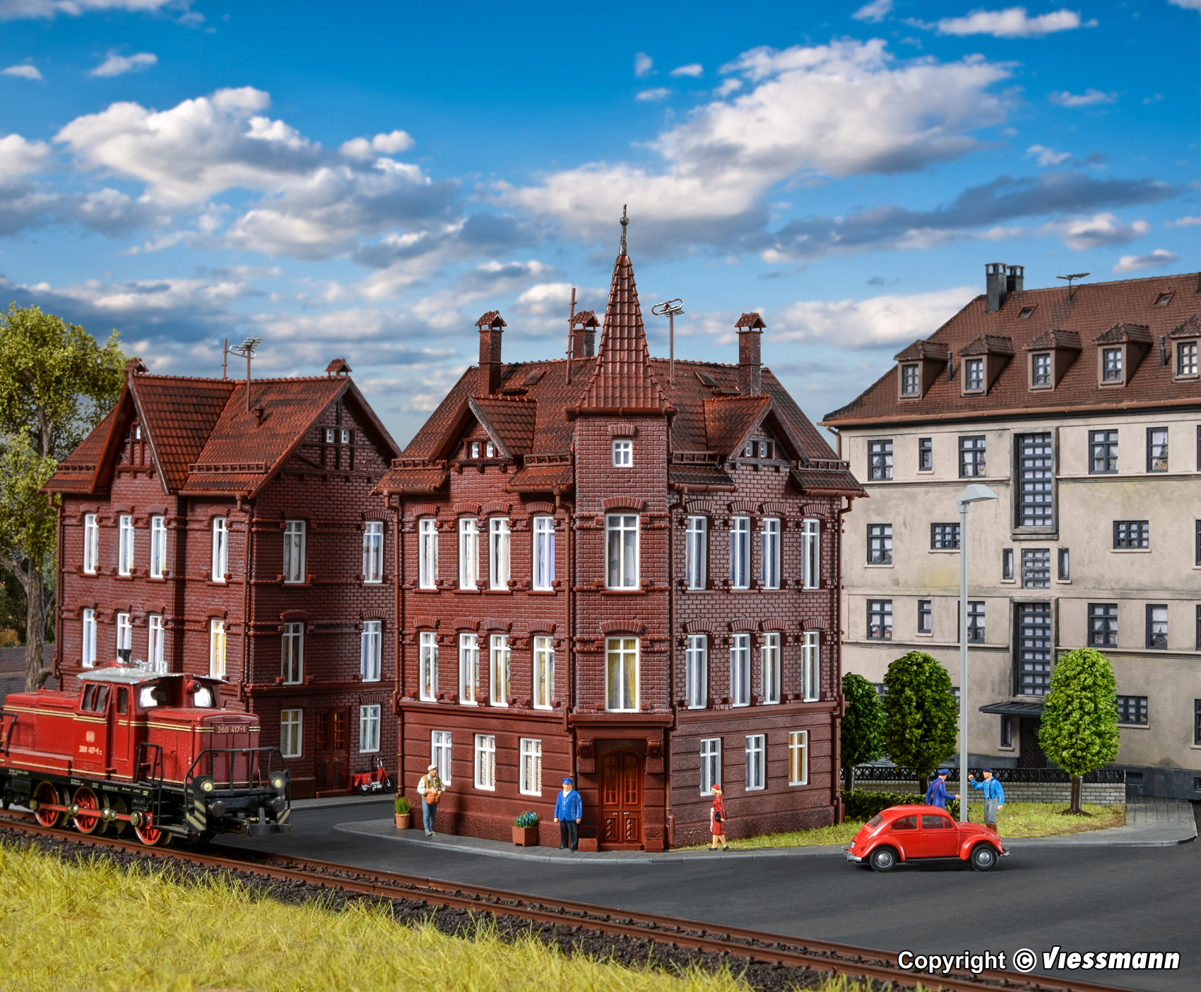 43807 Eisenbahner Eckwohnhaus