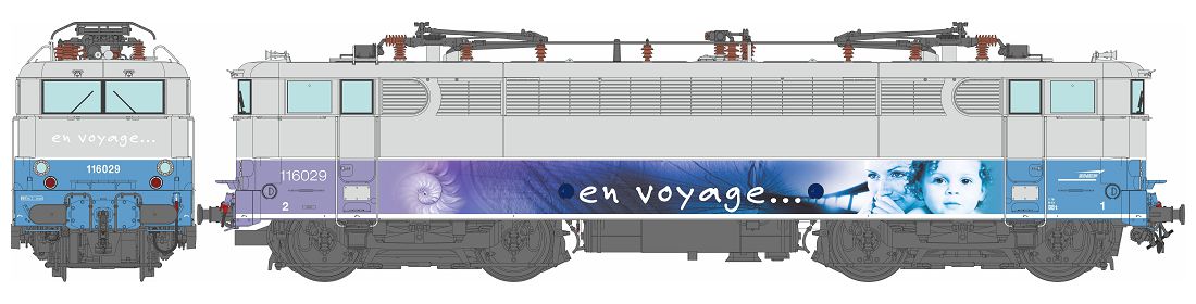 MB-201 SNCF En Voyage E-Lok BB 16000 Ep.5