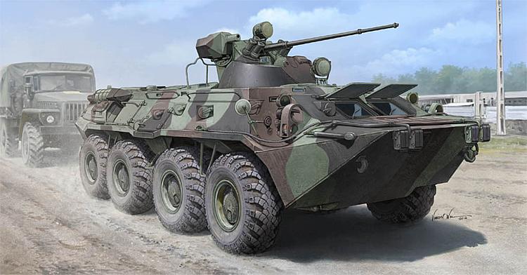 751595 Russische BTR-80A APC