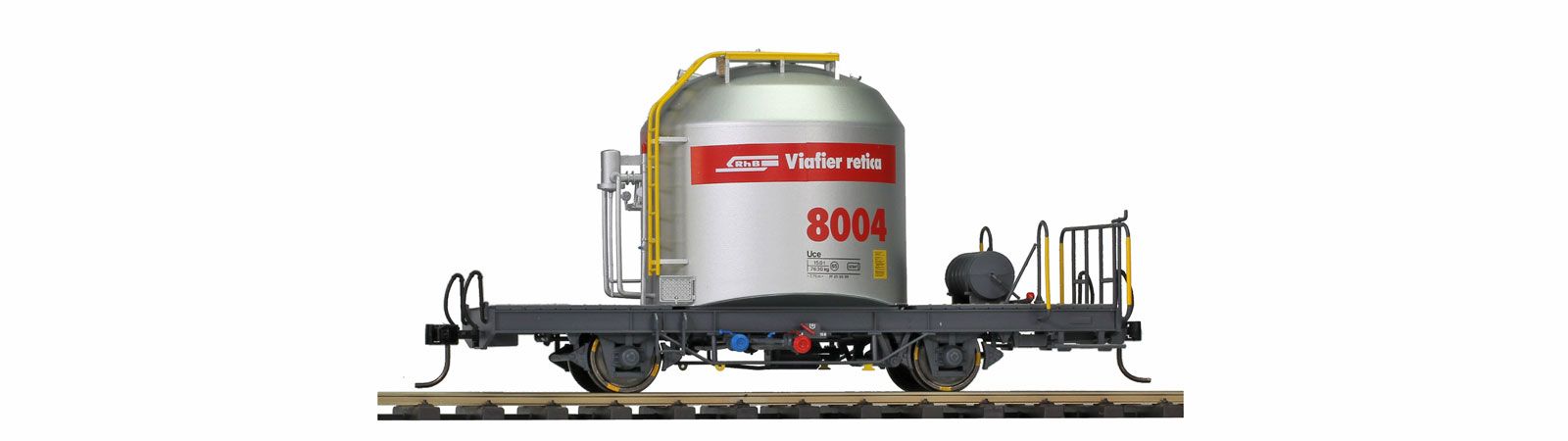 Bemo 9452135 RhB Zementsilowagen Uce 8004 Ep.5/6