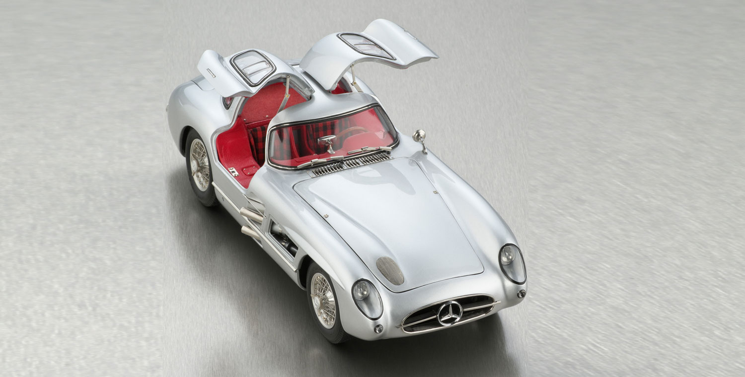 M-076 MB 300 SLR Coupé 1955, rotes Interieur