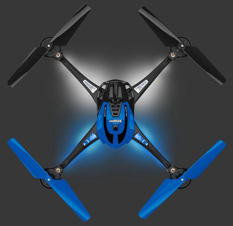 TRX6608BLUE LaTrax ALIAS blau Quad-Copter Hi-Perfor
