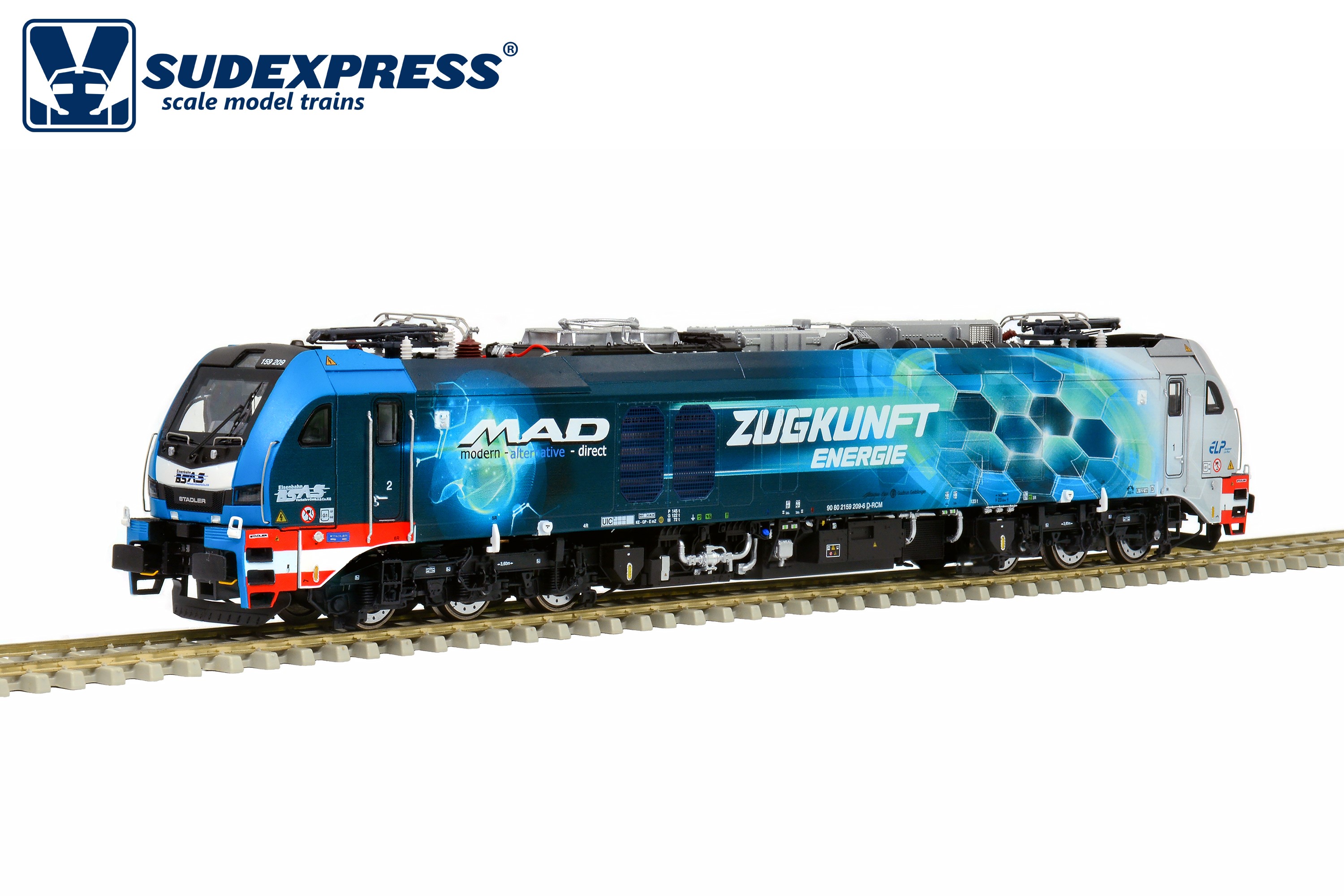 Sudexpress S1592099 BSAS Hybridlok BR 159 Ep.6 AC
