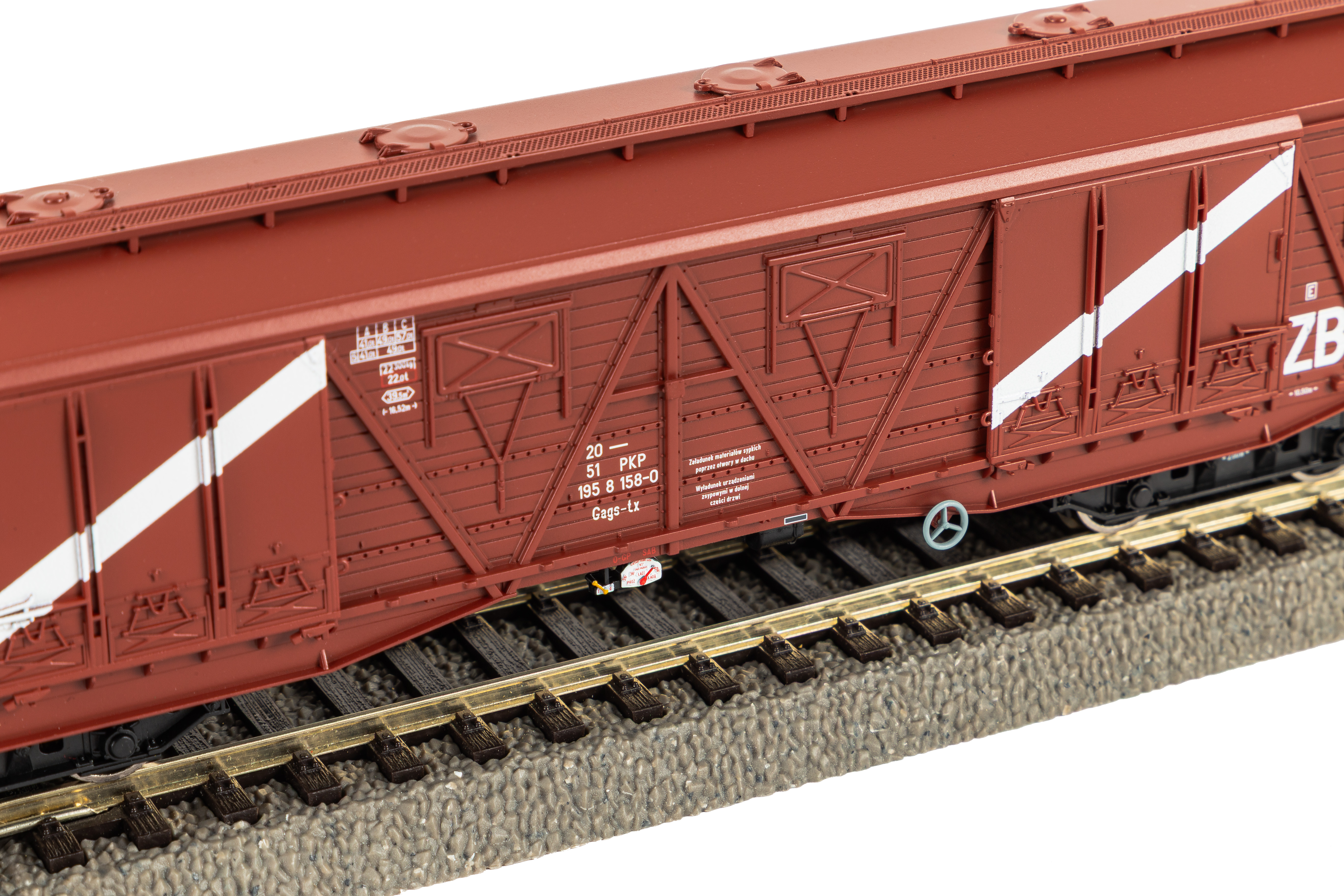58477 PKP gedeckter Güterwagen 401Ka Ep. 4