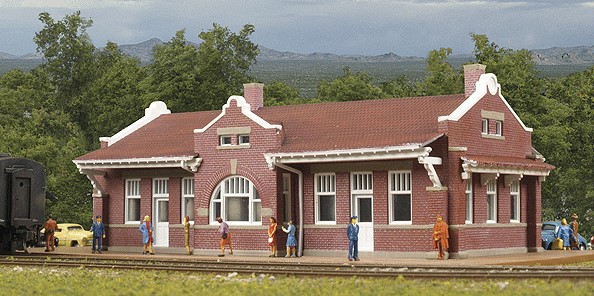 Walthers 3803 ATSF Brick Depot