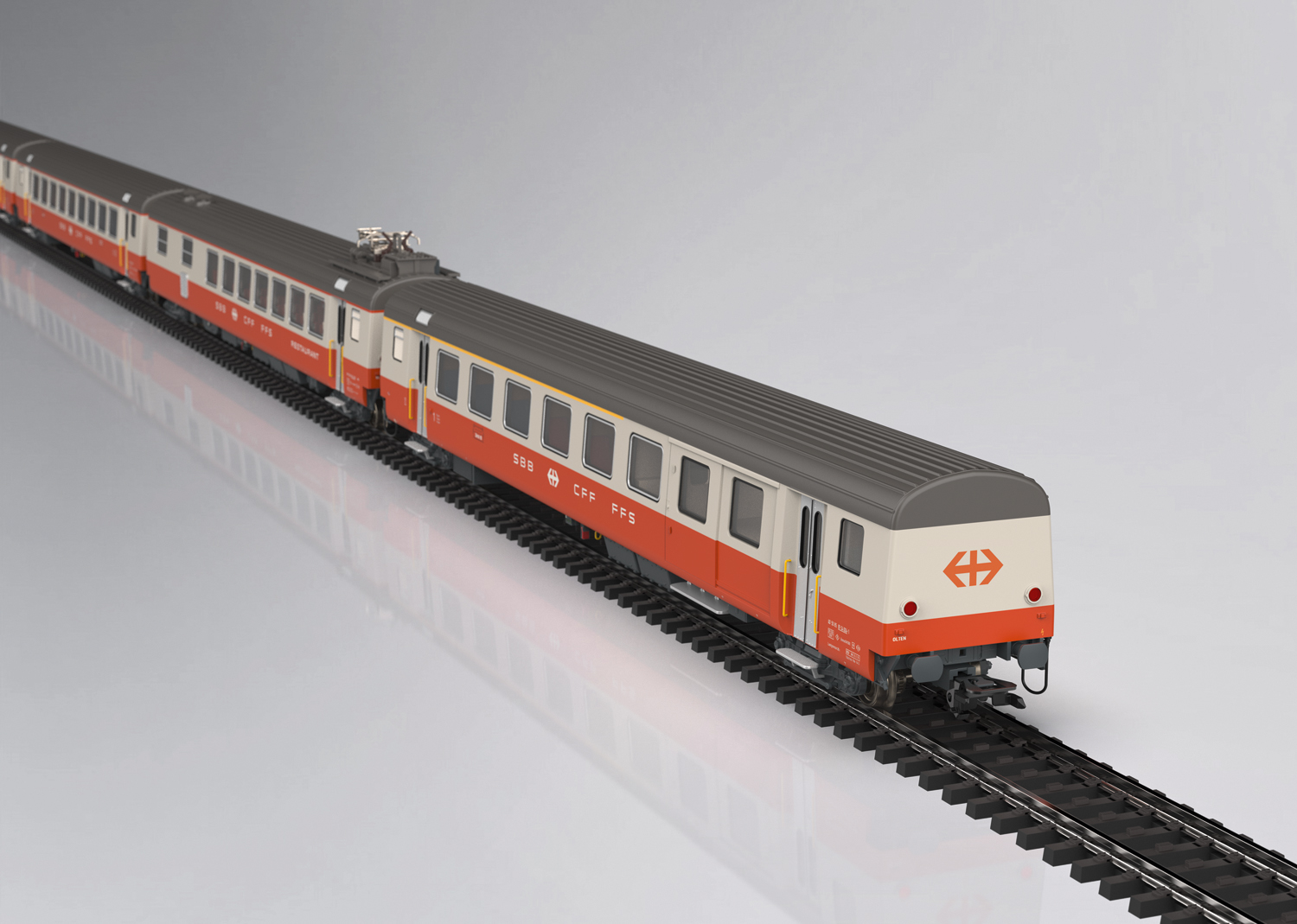 42190 SBB Personenwg.-Set 4tlg Swiss-Expr. Ep4