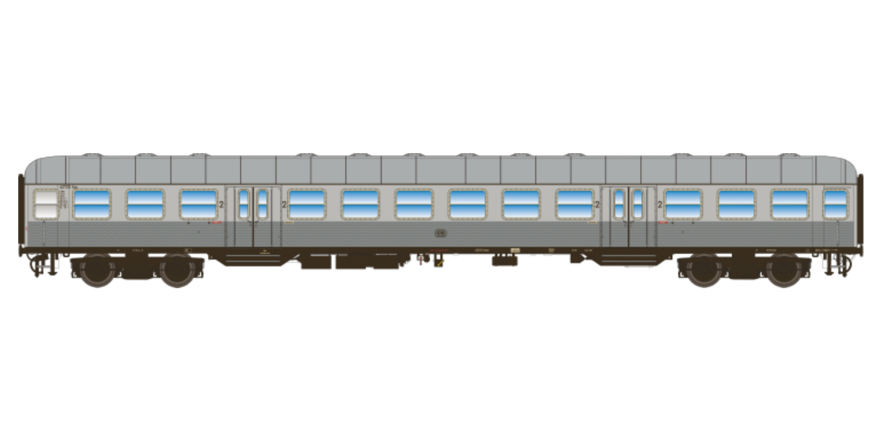 36518 DB Personenwagen B4nb-59 2.Kl. Ep.3