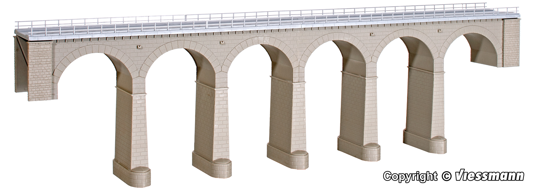 Kibri 39724 Aachtal-Viadukt mit Eisbrecherpfeilern