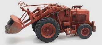 387.379 Bischoff Polytrac mit Schaufel, orange