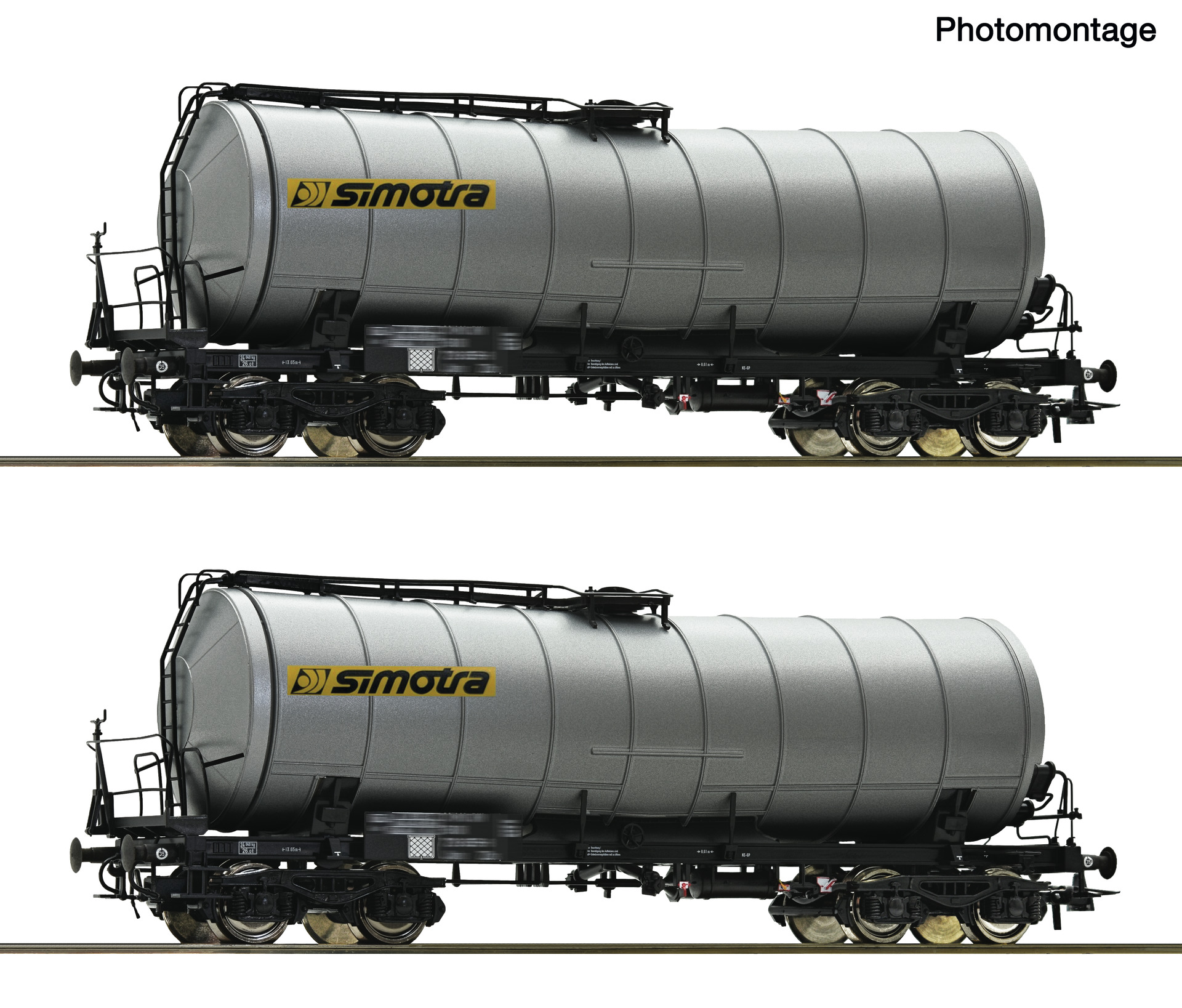 6600395 SNCF Knickkesselwagen-Set 2-tlg. Ep.4/5