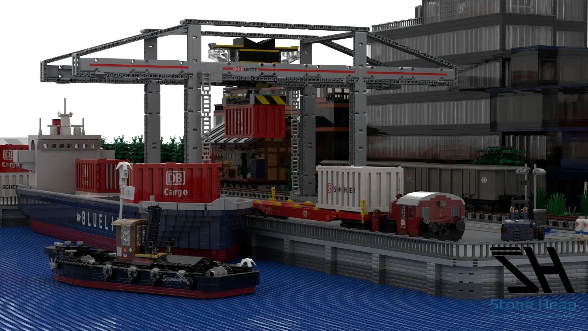 SH-4010 Containerschiff
