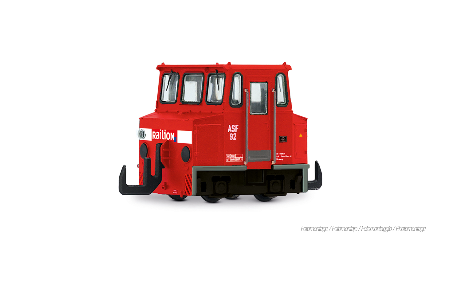 HN2661 Railion ASF Akku Rangiertraktor Ep.5-6