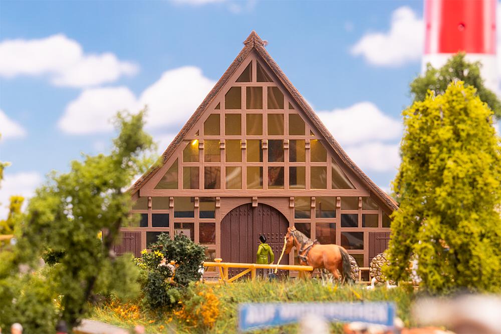 130674 Norddeutsches Reetdachhaus