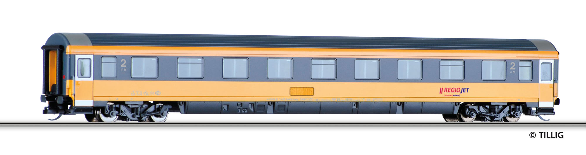 16285 Regiojet Reisezugwagen 2.Kl. Amz Ep.6