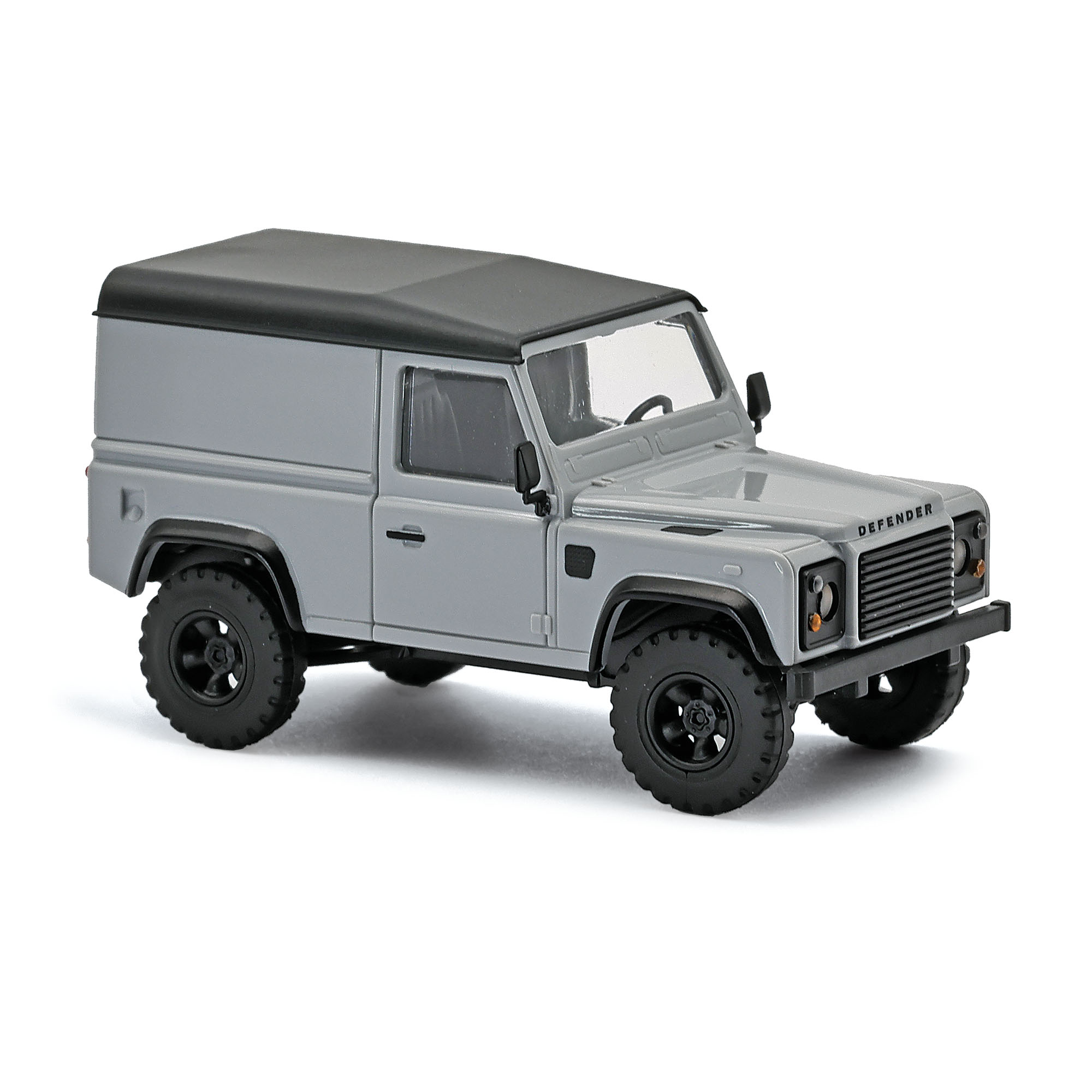 54356 Land Rover Defender 90 silber/schwarz