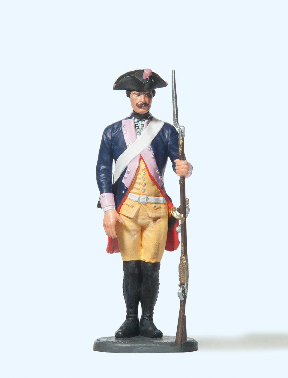 54118 Musketier stehend, Gewerh ab