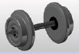 NZ33264 Scheibenradsatz, 10 mm