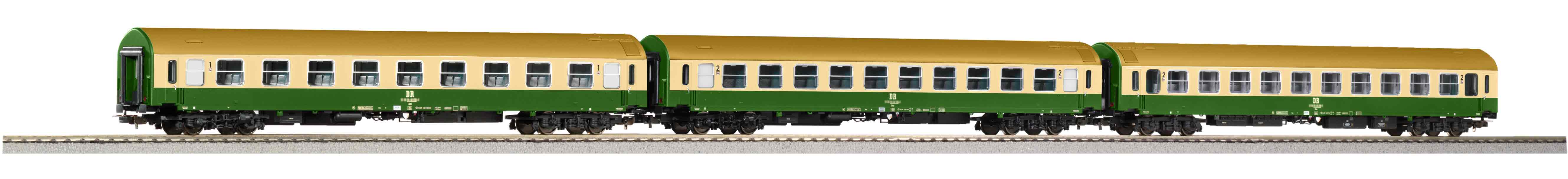 Piko 58278 DR Personenwagen Set 3-tlg. Ep.4