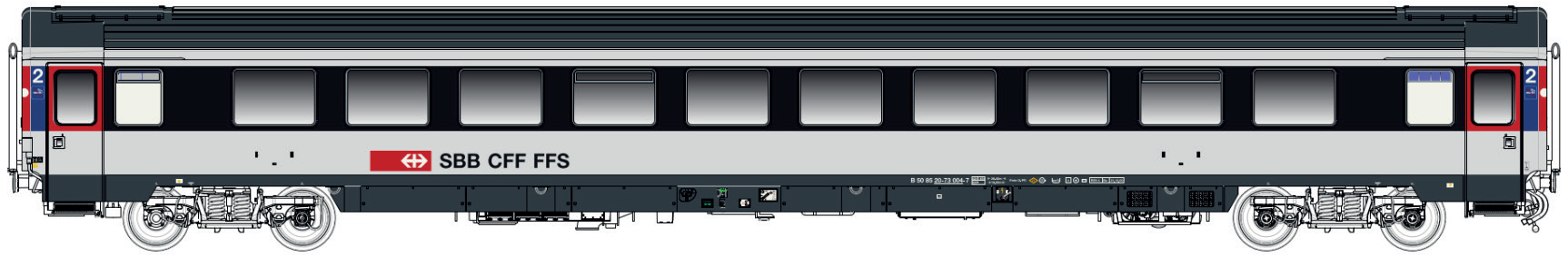 47242 SBB Reisezugwagen 2.Kl./Fahrrad Ep.5/6