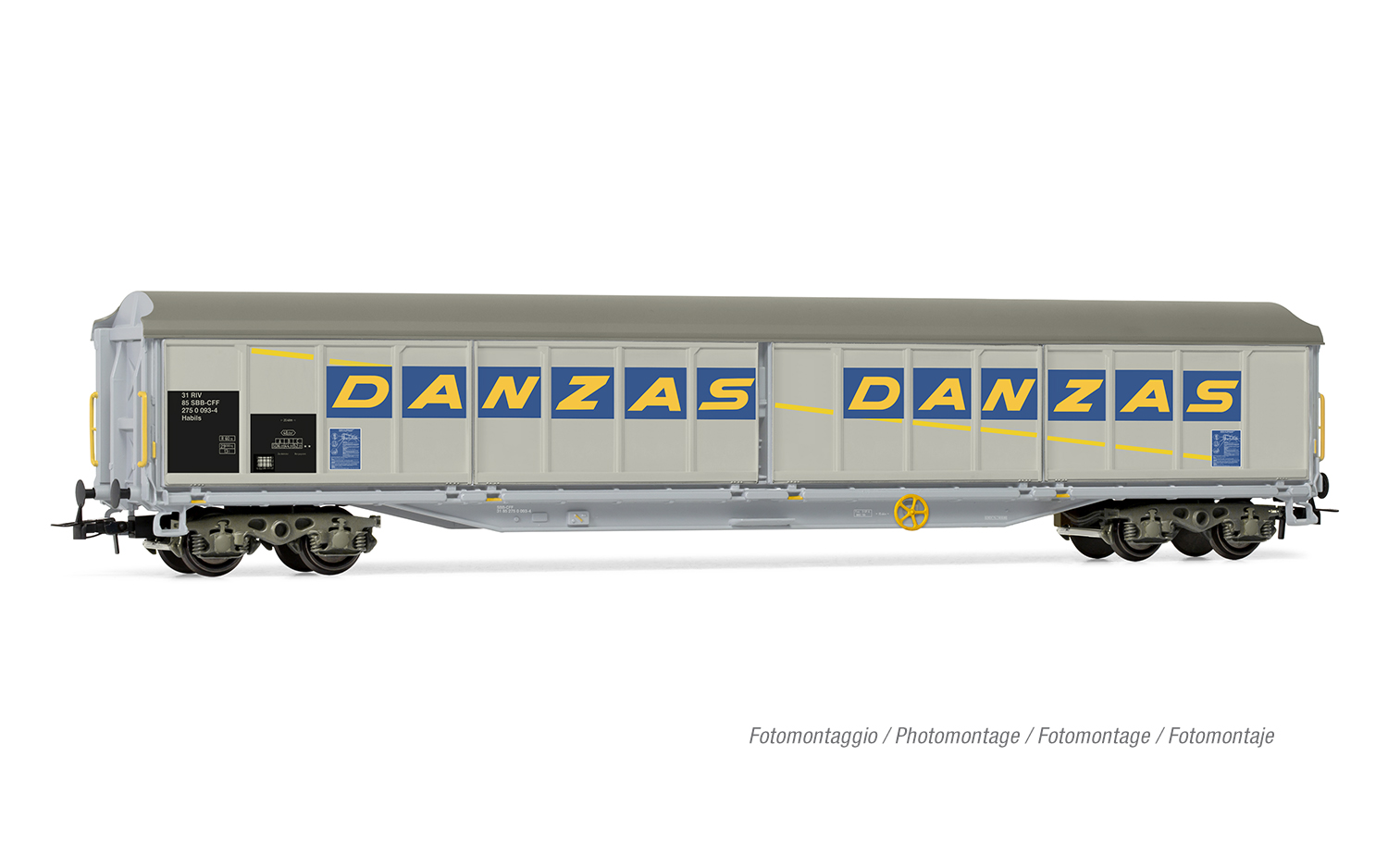 HR6649 SBB, 4-achs. Schiebewandwagen der Bauar