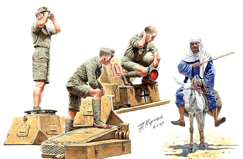 MB3559 Deutsches Africa Korps WWII FRA