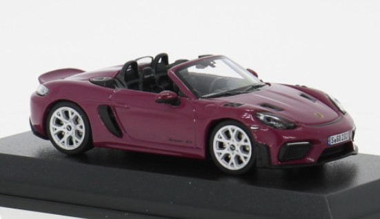 T64MC-008-RS Tarmac: Porsche 718 Spyder RS weinrot