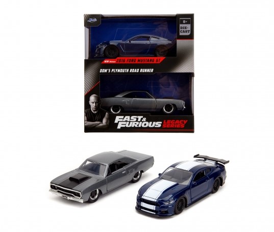 253202018 Fast & Furious Twin Pack 1:32 Wave 4/1